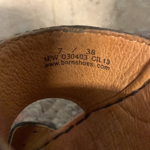 {Born} cork sandal wedge Size 7 - Picture 8 of 8